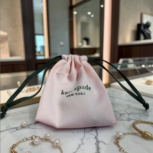 Kate Spade Gold Necklace and Earring Set - Picture 6 of 6